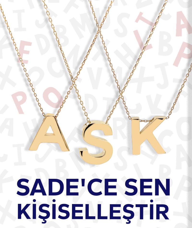 kişiselleştirilmiş takılar